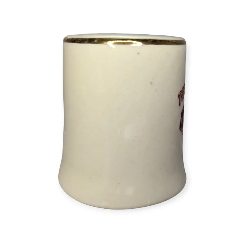 Vintage The Ozarks Ceramic Miniature Mug